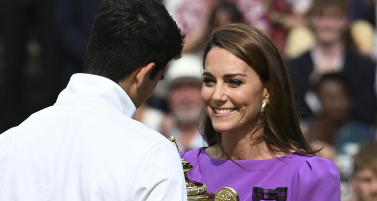 PRINCESS OF WALES: At Wimbledon, Kate skillfully brings George and Louis into play