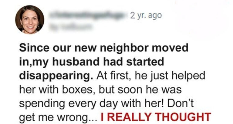 I Caught My Husband in Our New Neighbor’s Arms and Couldn’t Believe Who Her Son Looked Like